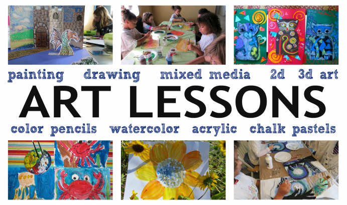 Art Lessons for Kids 8 - 12 - Kids Art Class Boise Meridian
